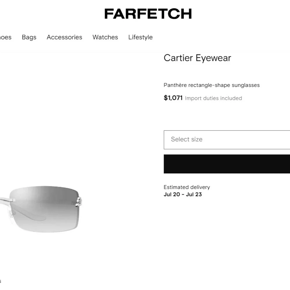 Men’s Cartier Sunglasses